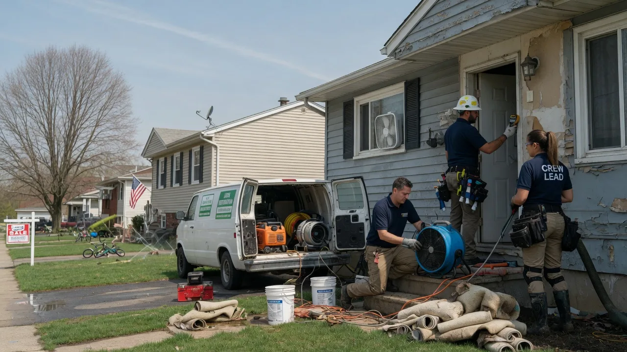 Flood Cleanup in Delmont, PA near me