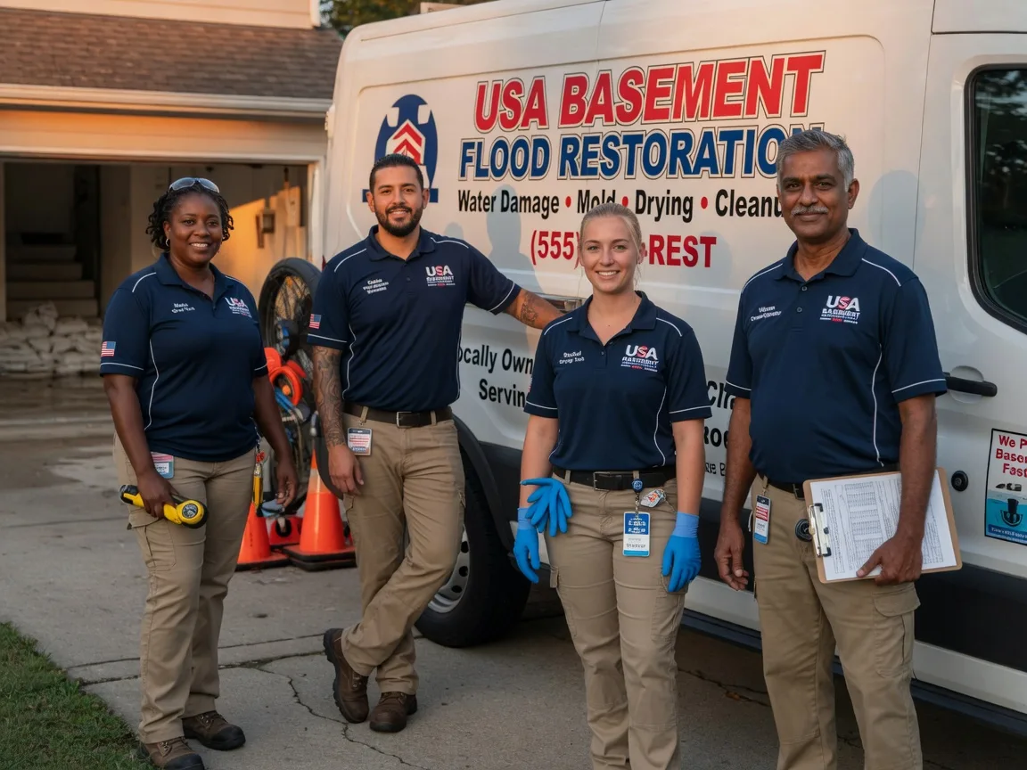 Basement Flood Cleanup company in Delmont, PA