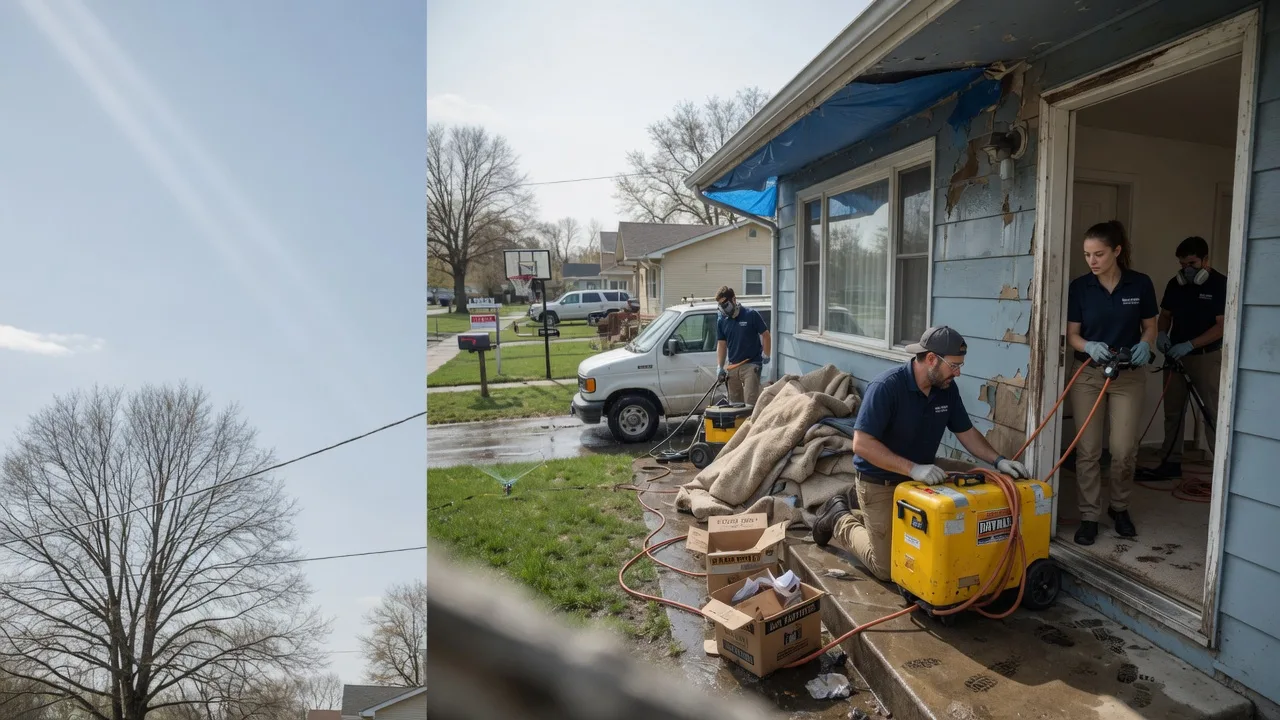 Basement Flood Cleanup in Delmont, PA near me